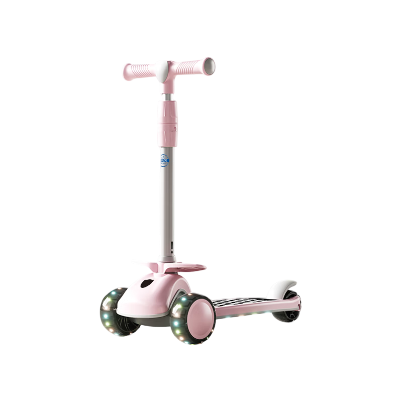 FOREVER Kids Scooter for Ages 1-6, Foldable Anti-Tip Ride-On Gravity Steering Birthday Gift Scooter