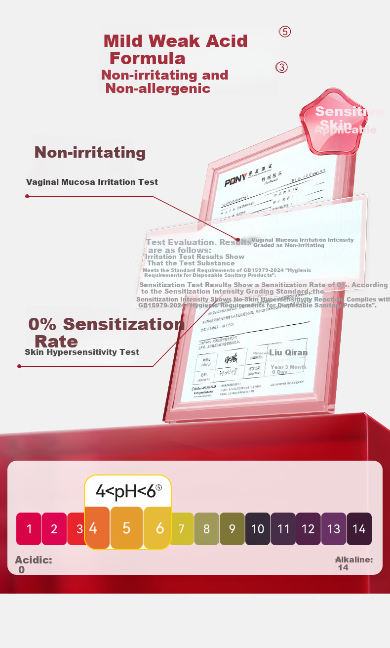 Beishute Wet Toilet Paper with Cranberry Extract Gentle Weak Acid Formula 1 Pack 80 Sheets 5