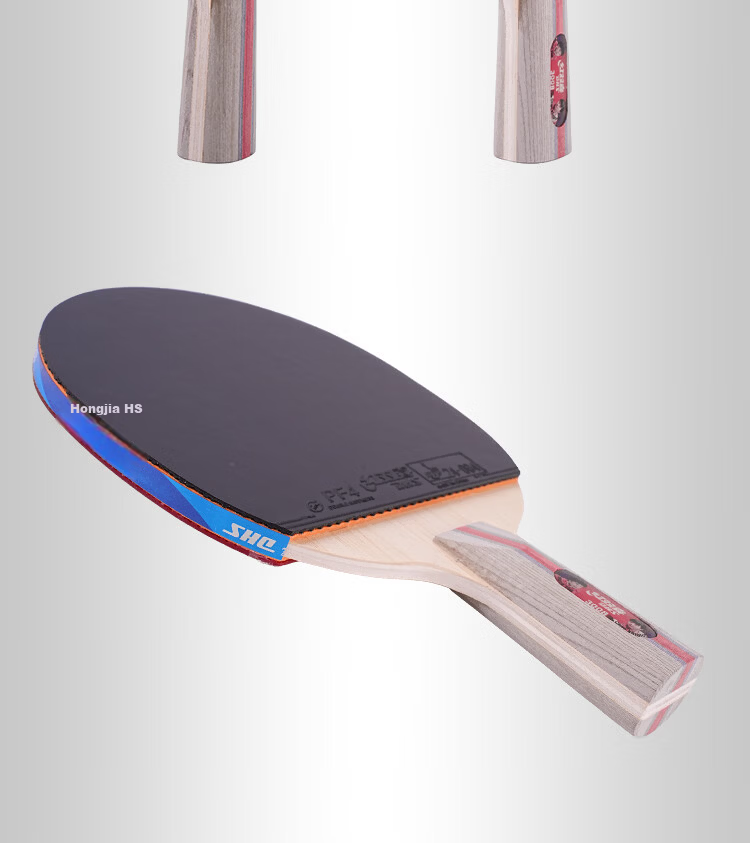 DHS Table Tennis Racket Double-Sided Inverted Rubber All-Round Ma Long Wang Chuqin F5008 Penhold Paddle Pair 7