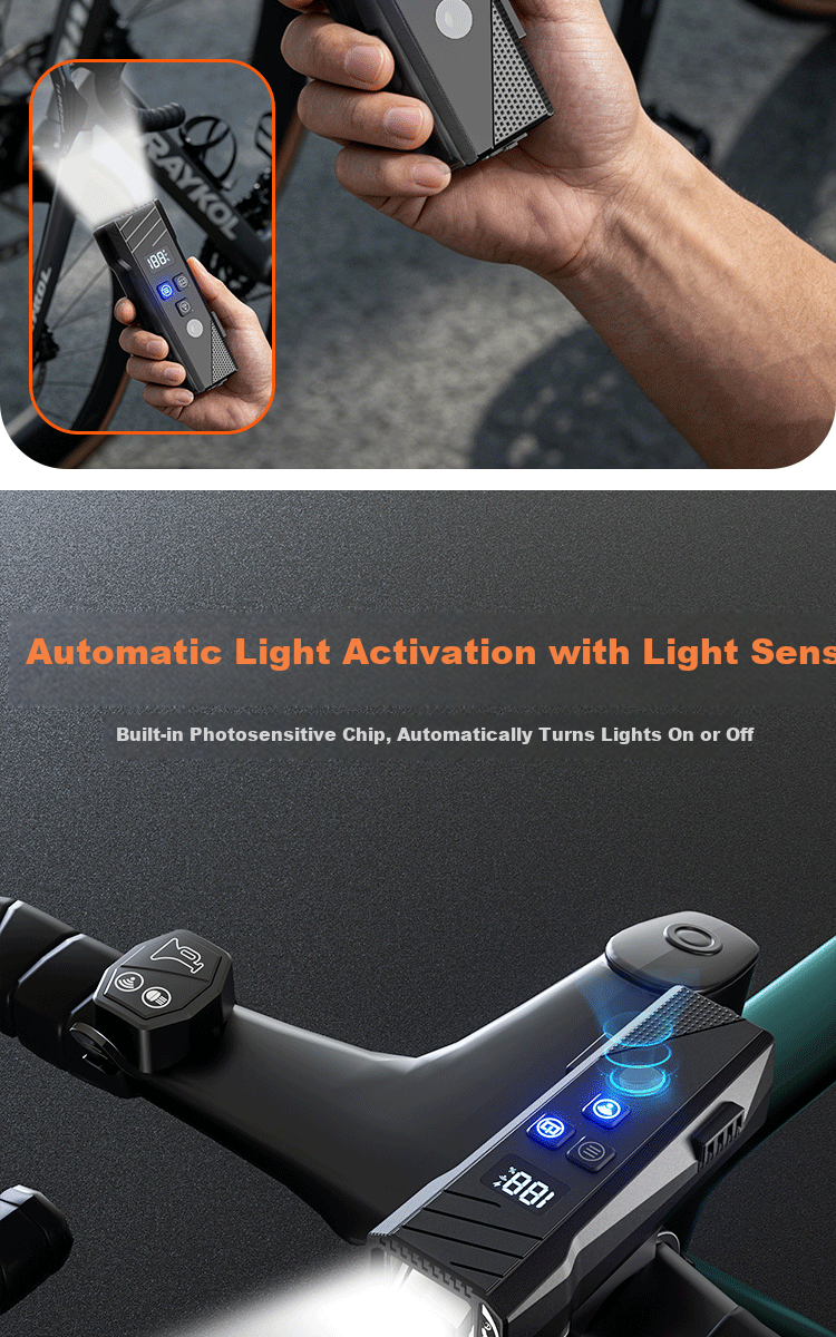 Cavalry Bicycle Front Light High Brightness Long Range Rechargeable Flashlight Outdoor Portable Mountain Bike Night Riding Lamp 11