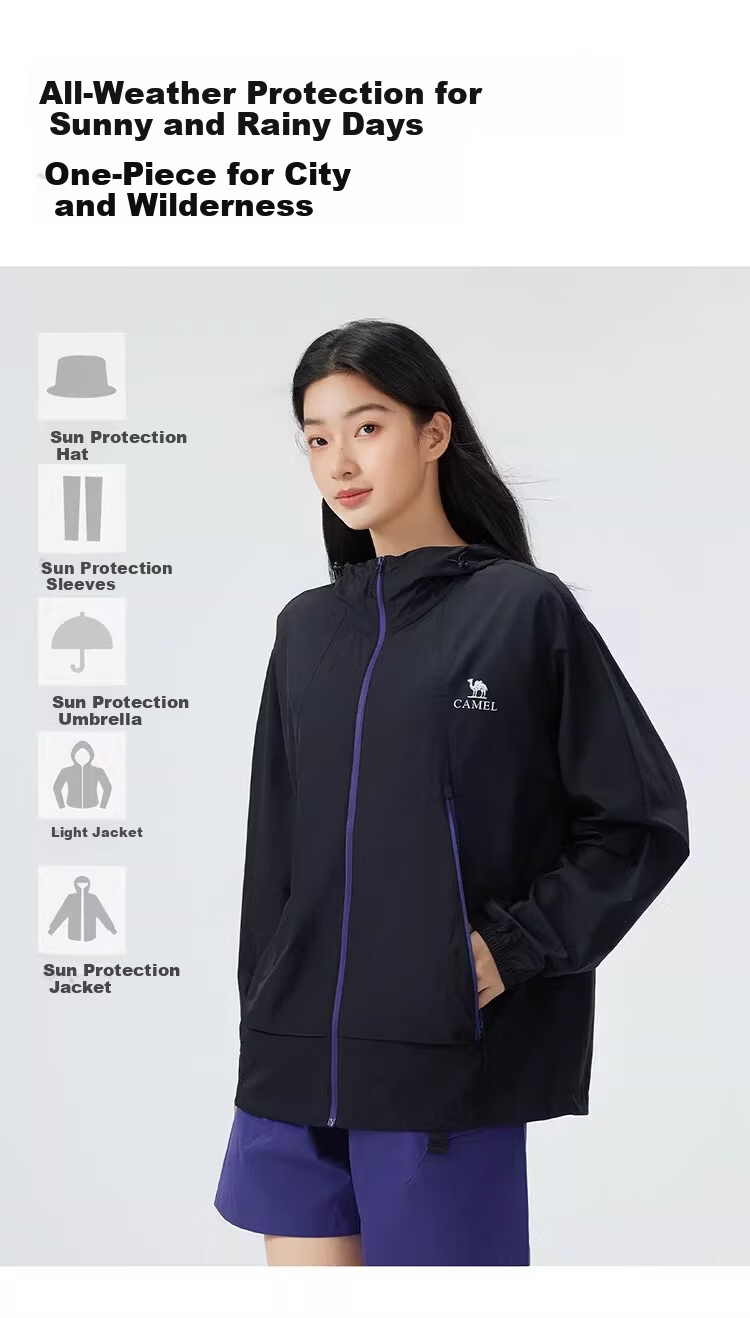 CAMEL Wang Junkai Edition Muguang Pro Sunscreen Jacket 2026 Spring Summer Lightweight Breathable Cooling Coat G010 22