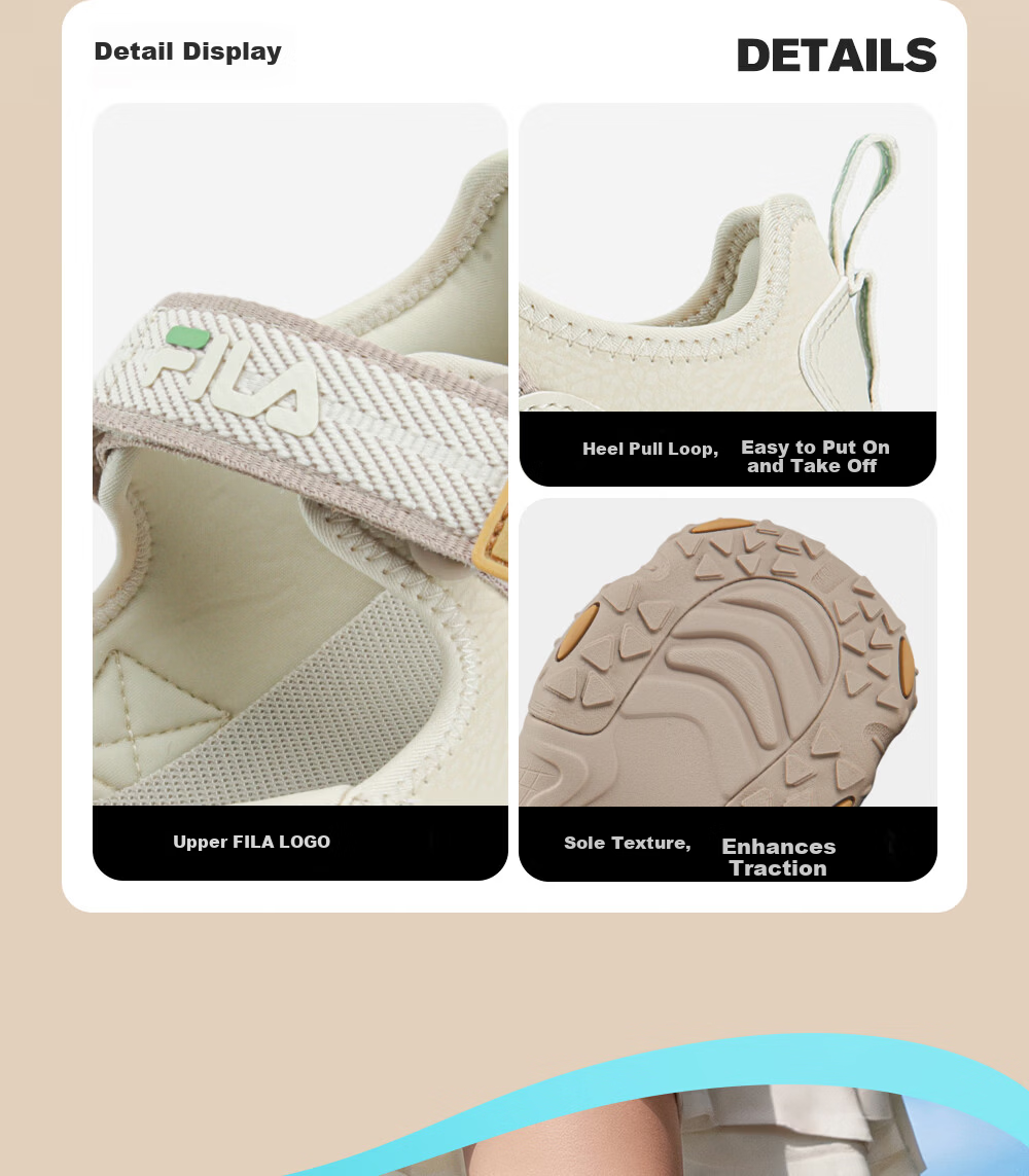 FILA Cat Paw 7 Mary Jane Sandals Women's Summer 2026 New Sports Beach Sandals 14