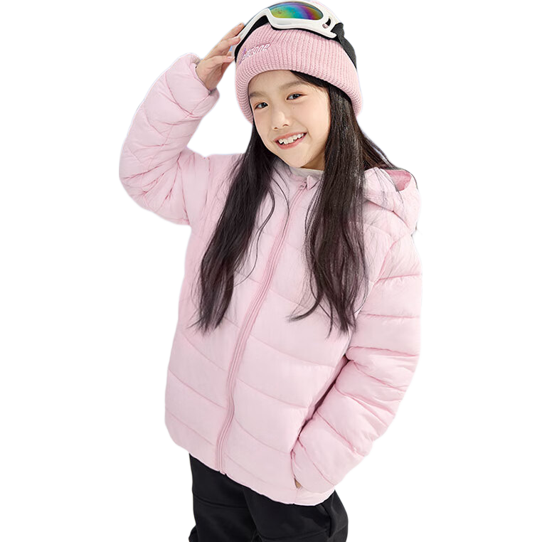 Baleno Kids Cotton Jacket 2025 Winter New Lightweight Hooded Cotton Coat for Boys and Girls Warm Inner Lining