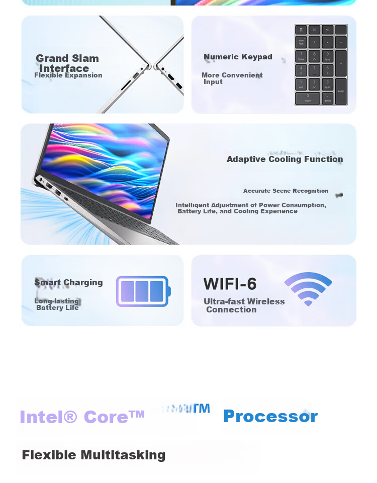 Dell Inspiron 15 3530 Laptop DC15250 Upgrade 15.6" Intel Core i5/8GB/512GB 3