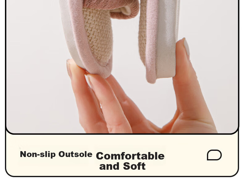 She Enjoy Linen Cotton Slippers Unisex Lightweight Indoor Simple Home Four Seasons Slippers TR112 White 38/39 7
