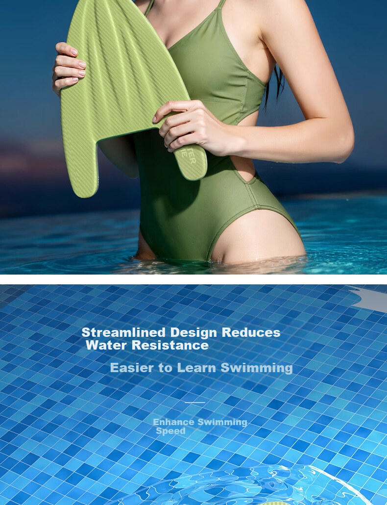 WATERTIME Thickened Water Floating Board Children's Swimming Training Adult Beginner Freestyle High Buoyancy Equipment 5