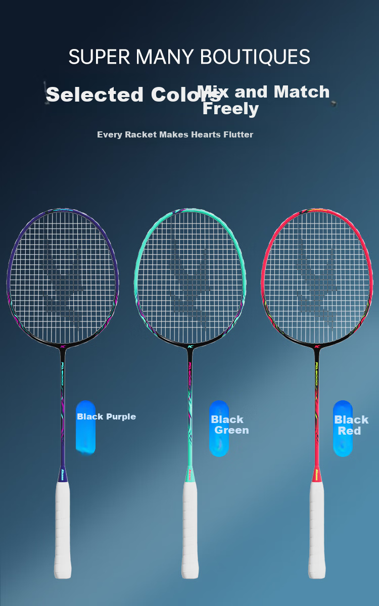 KASON Kaisheng Thunder 08 Badminton Racket Ultra-Light Durable Genuine Adult Beginner Training Full Carbon 7