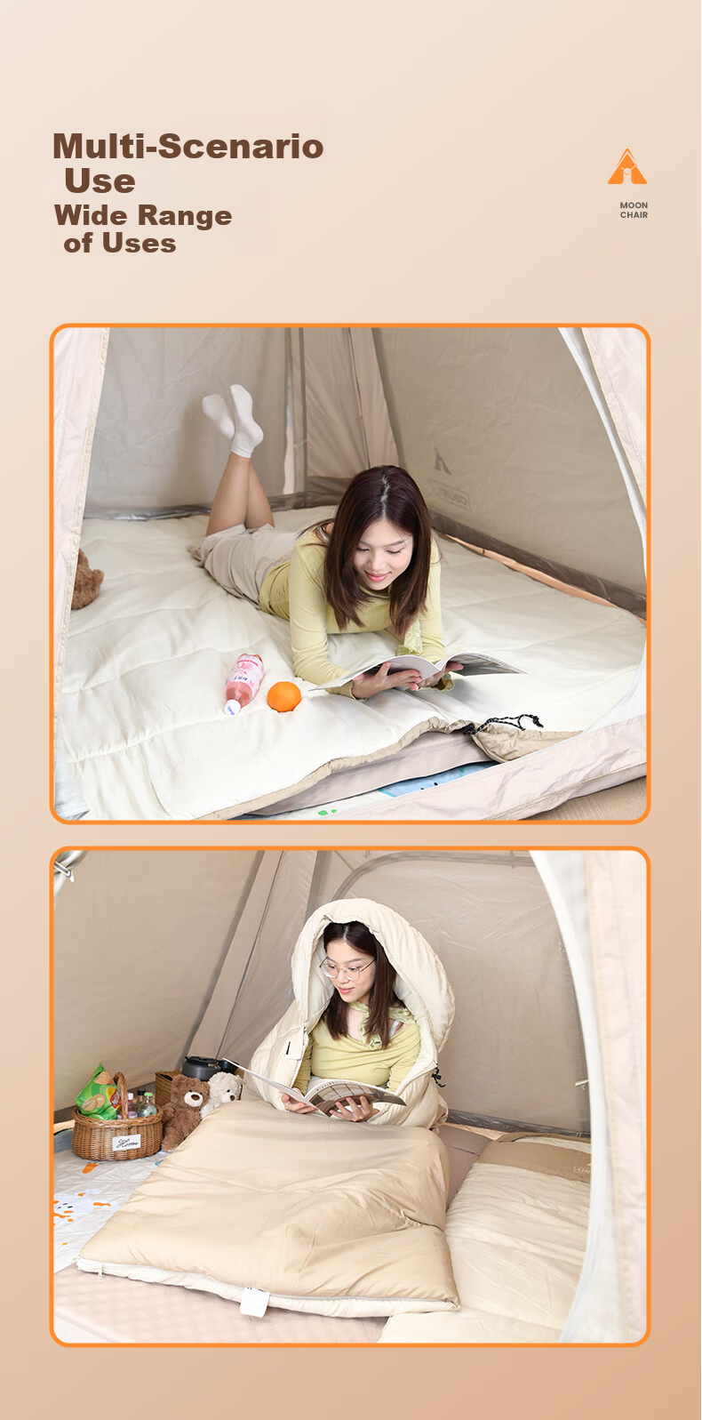 Deli Sleeping Bag Outdoor Hiking Mountaineering Travel Adult Winter Warmth Protective Camping Cotton Thickened Breathable Sleeping Bag 9