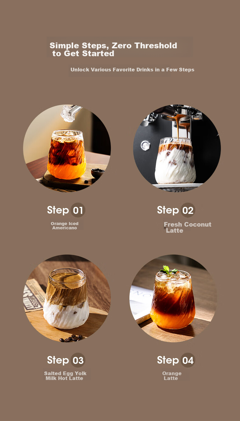 Bincoo Premium Vintage American Style Dirty Glass Coffee Cup for Afternoon Tea Espresso Latte 5