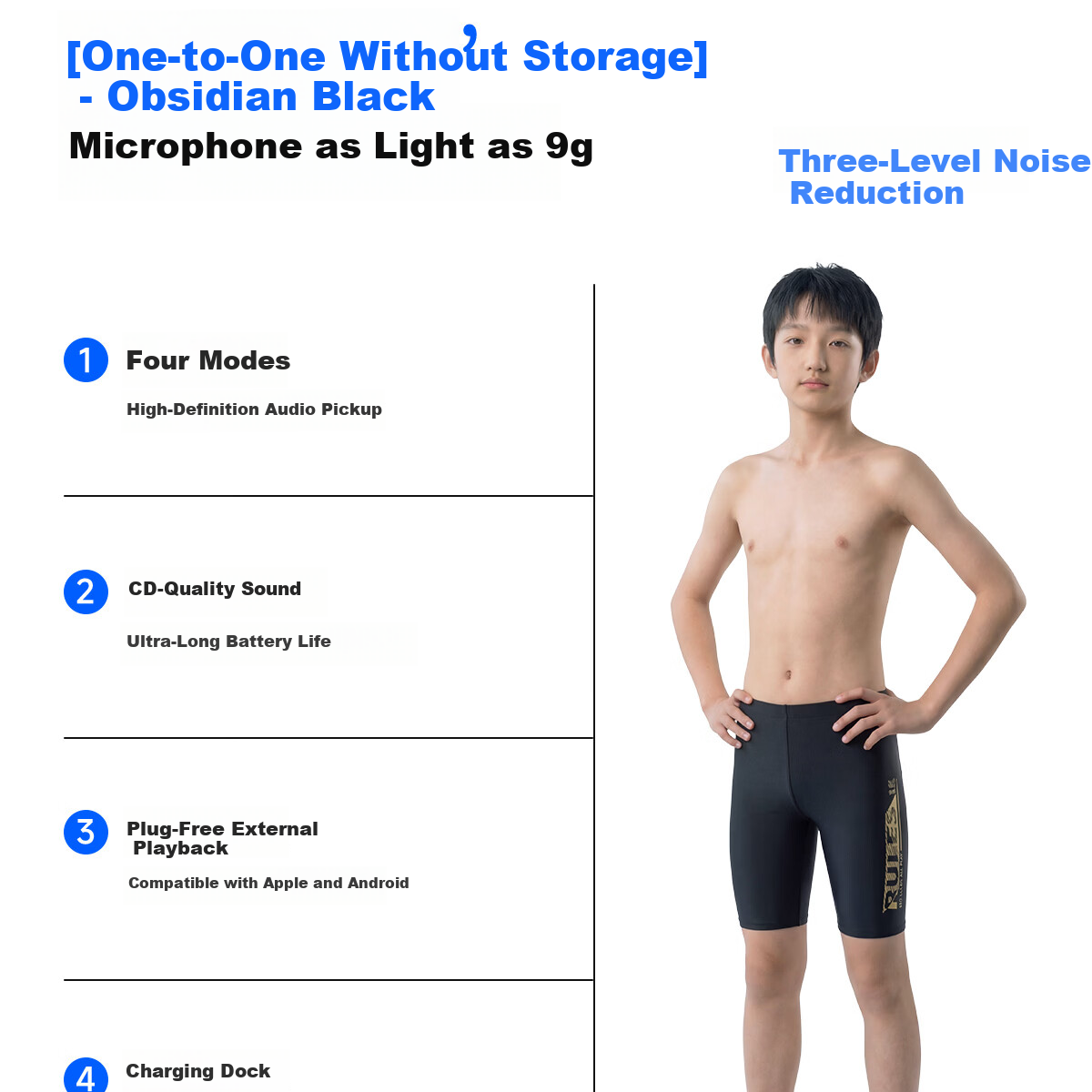 361° Kids Boys Youth Professional Training Swim Trunks Breathable Quick-Dry Sports Shorts Swimwear 4