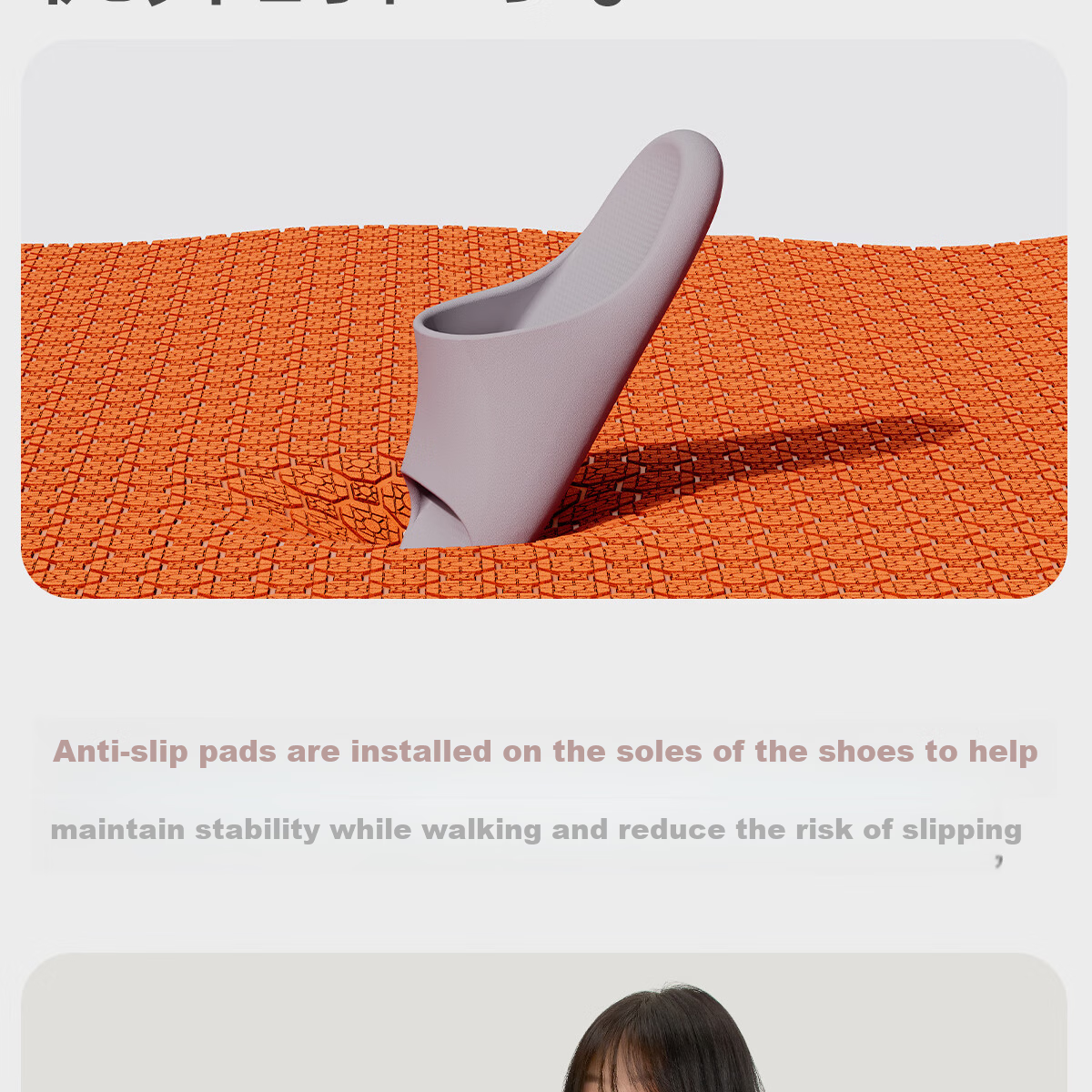 Lidani Non-Slip Slippers for Men New Style Elderly Pregnant Women Indoor Anti-Slip Bathroom Shower Surgical Room Cool Slippers for Men and Women 3