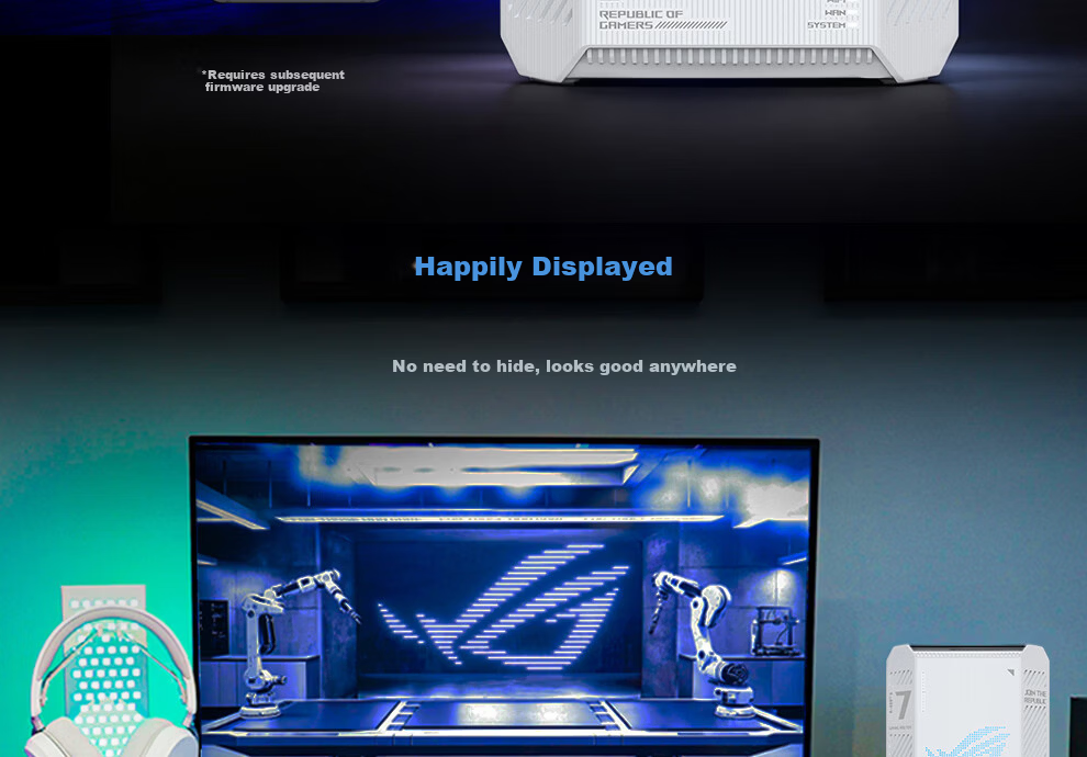 ASUS ROG Magic Box Air WiFi7 Gaming AI Router Home Wireless Gigabit Router Full 2.5G Port Whole House WiFi Aimesh Flexible Setup 21