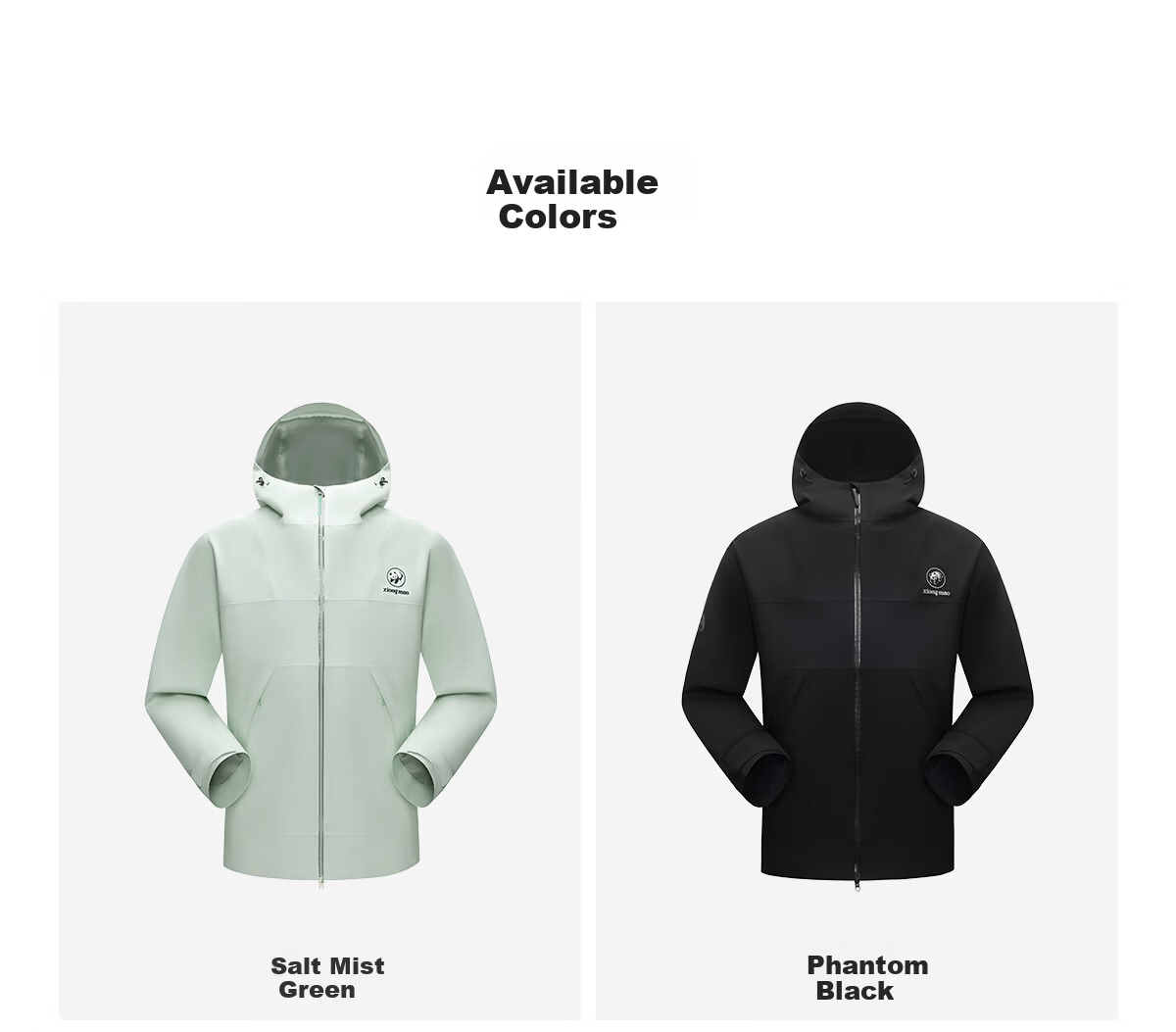 Panda Liu Yifei Style [Play Wild 2.0] Fluorine-Free Windproof Waterproof Durable Jacket for Men and Women Spring Summer B061 20