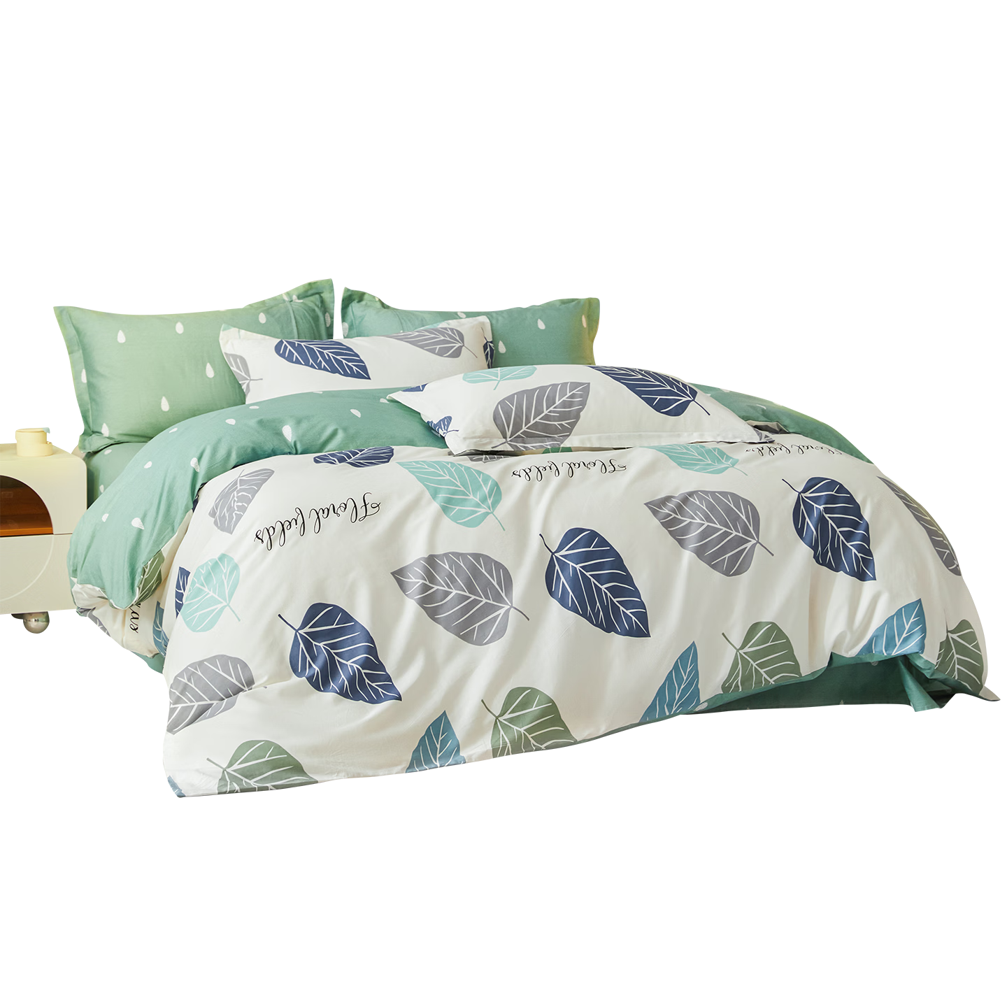 Hengyuanxiang Pure Cotton Duvet Cover Single Piece for Student Dormitory Single Or Double Bed Pure Cotton Quilt Cover 200x230cm