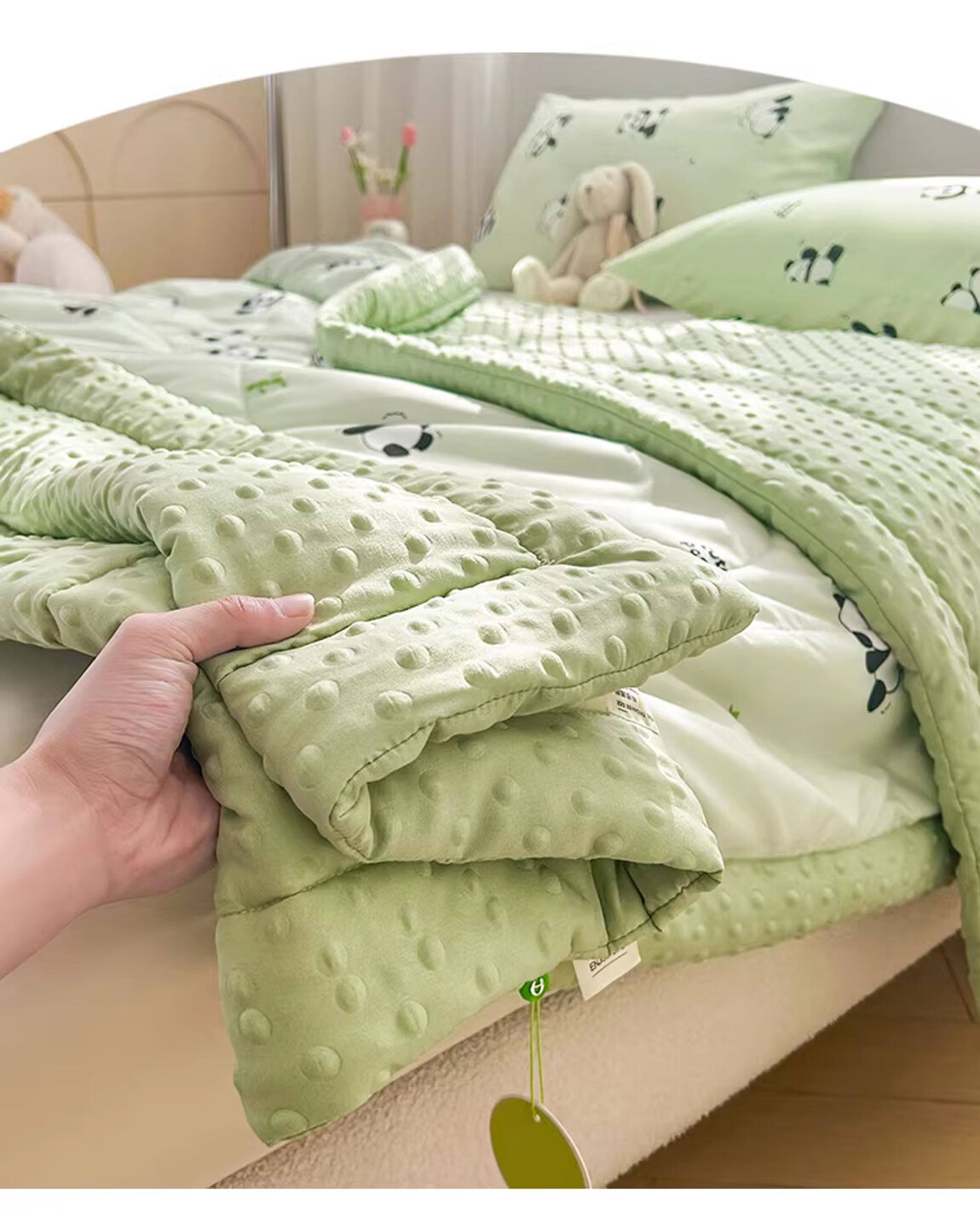 J.Sir Class A Baby-Grade Summer Cooling Quilt Air Conditioning Blanket Machine Washable Single Double Student Dormitory Children 6