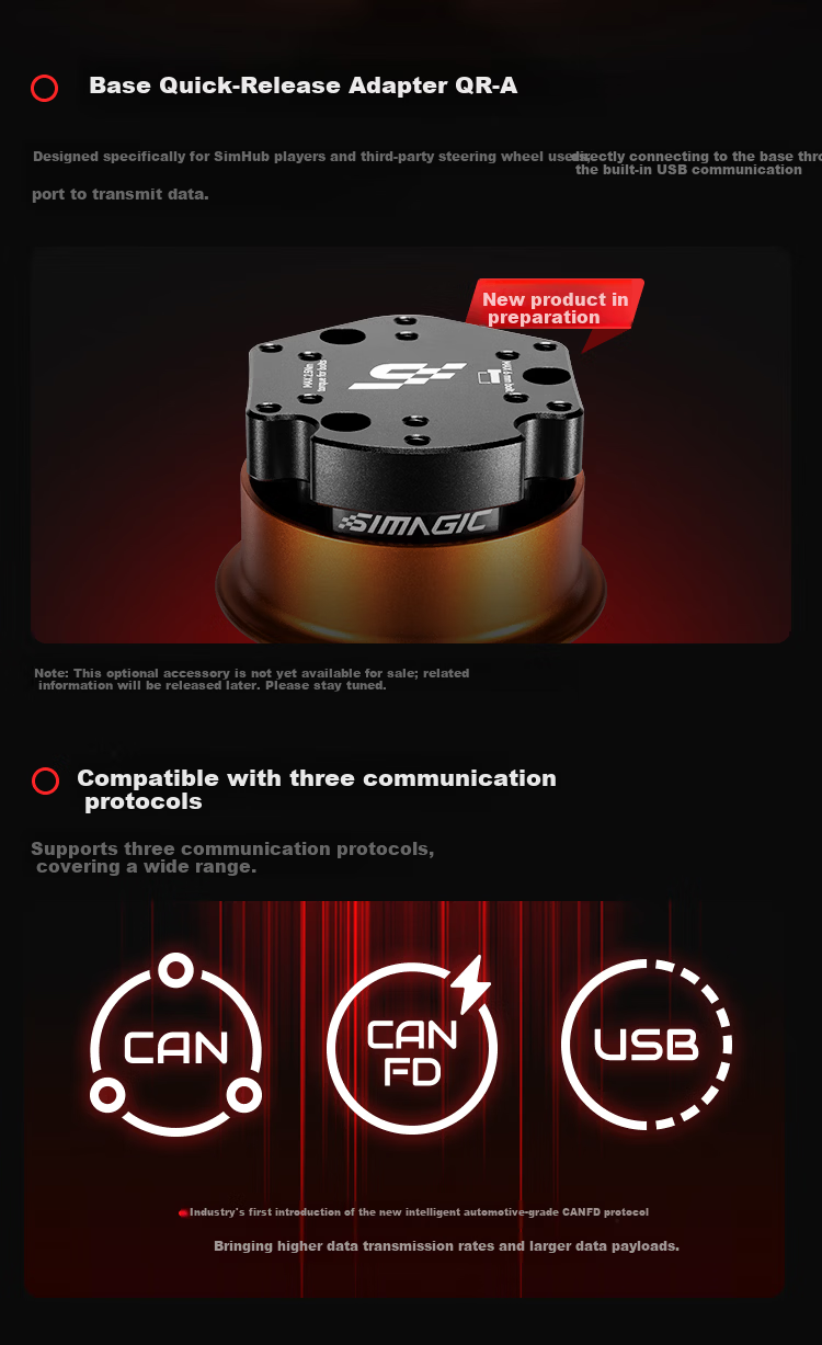 SIMAGIC Alpha EVO Sport Servo Direct Drive Base 9Nm Forrza Motorsport F1 Racing Simulator Steering Wheel Base Simulation Game 7