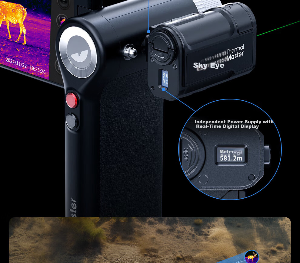 Tianyan King Kong Screen Compatible with X2PRO/X2 Android/X3 Mobile Phone Thermal Imager Night Vision Dedicated Screen 27