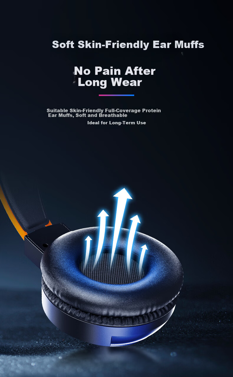 SADA Gaming Headset Wired Dual-Mode 3.5mm Noise-Cancelling Microphone High-Quality Over-Ear Delta FPS PUBG Comfortable 4