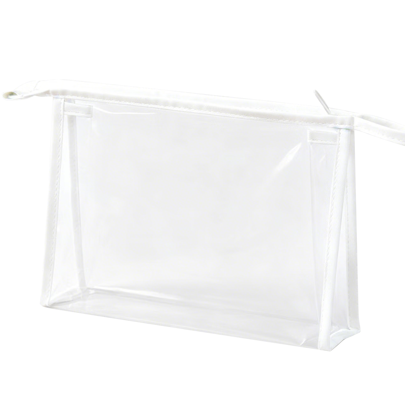Lepusen [0 Metal] Double-Layer Transparent PVC Waterproof Exam Document Bag for Middle and High School Entrance Exams, Public Service Exams, and National Exams S-KS014