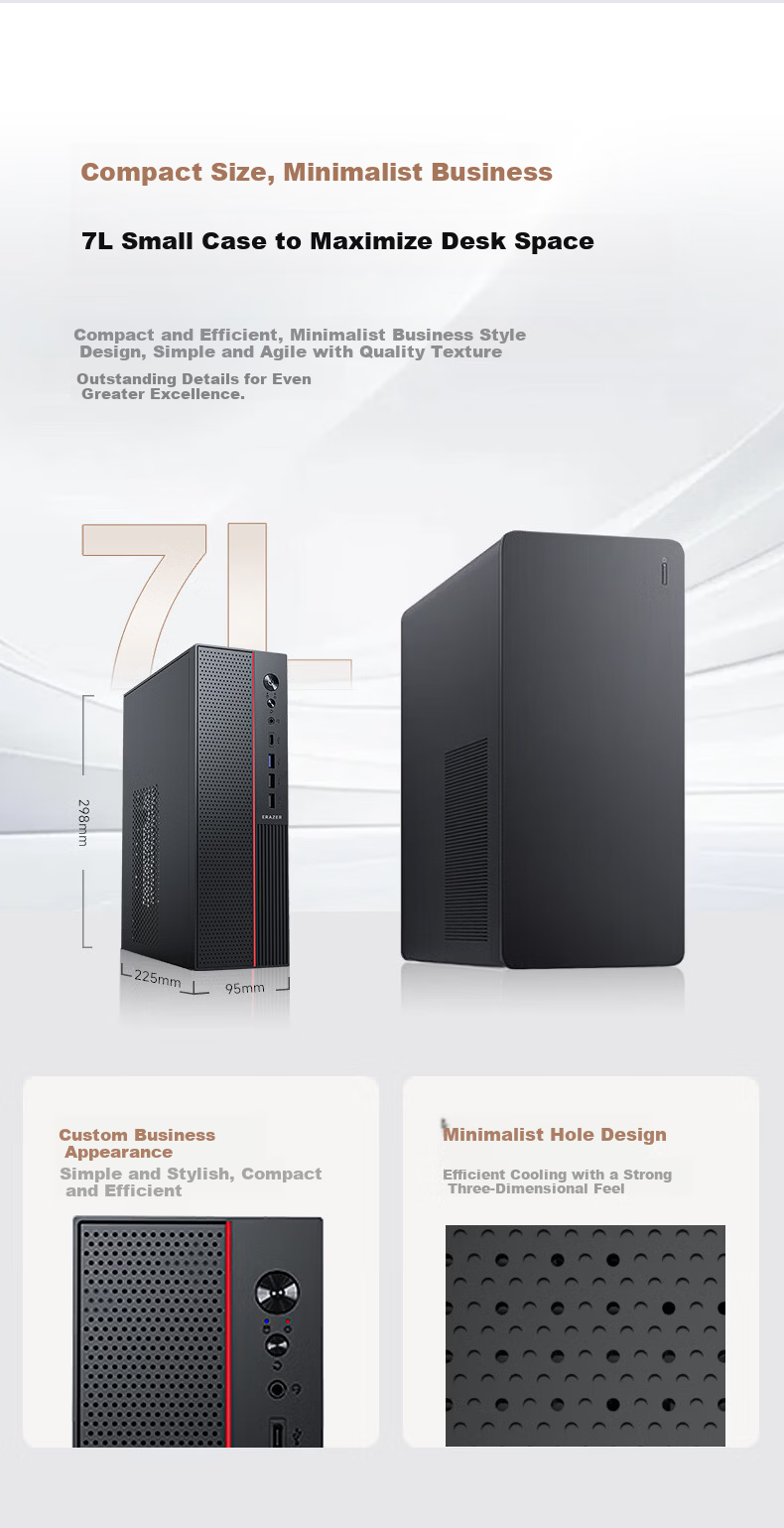 Yineng Lenovo Ecosystem Business Office Desktop Computer Host (Ryzen R5 8G 512G WIFI) Education Learning High Cost-Performance Shangqi Series 5