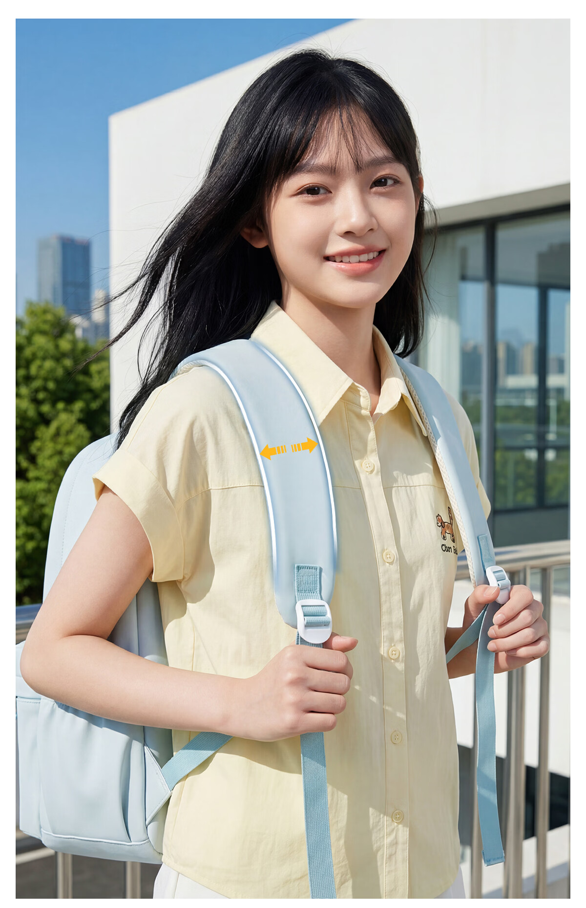 361° Women's Backpack High-Value Fresh Casual Versatile Large Capacity Double Shoulder Bag for Middle School, High School, and College Students Travel Backpack 14