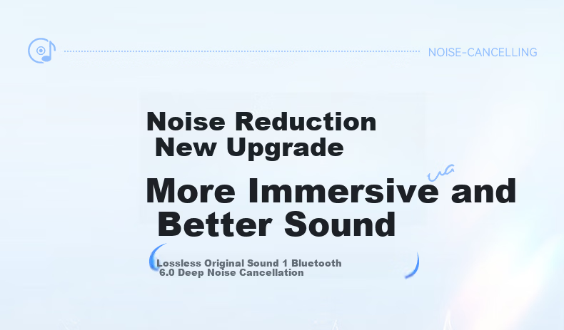 Zhiguozhe 2026 Latest Model Long Battery Life Bluetooth Semi-In-Ear Deep Noise Cancelling Wireless Berlin Sound High-Quality Sports Call Comfortable Wear Earphones 3