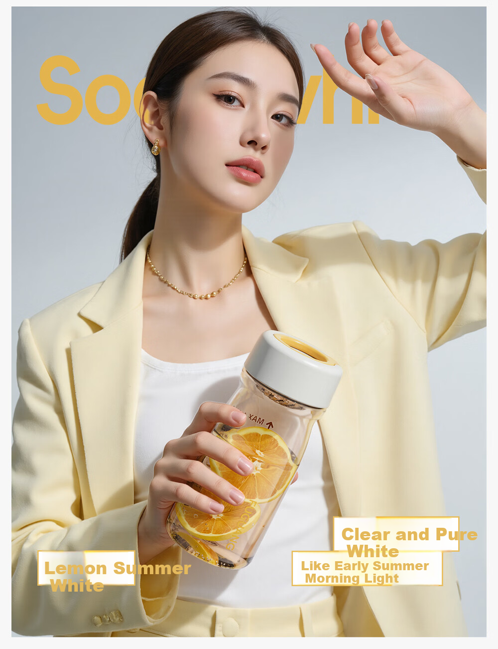 Fuguang PPSU Water Bottle Summer Portable Plastic Cup for Women Students Children High-Value Outdoor Sports Men 4