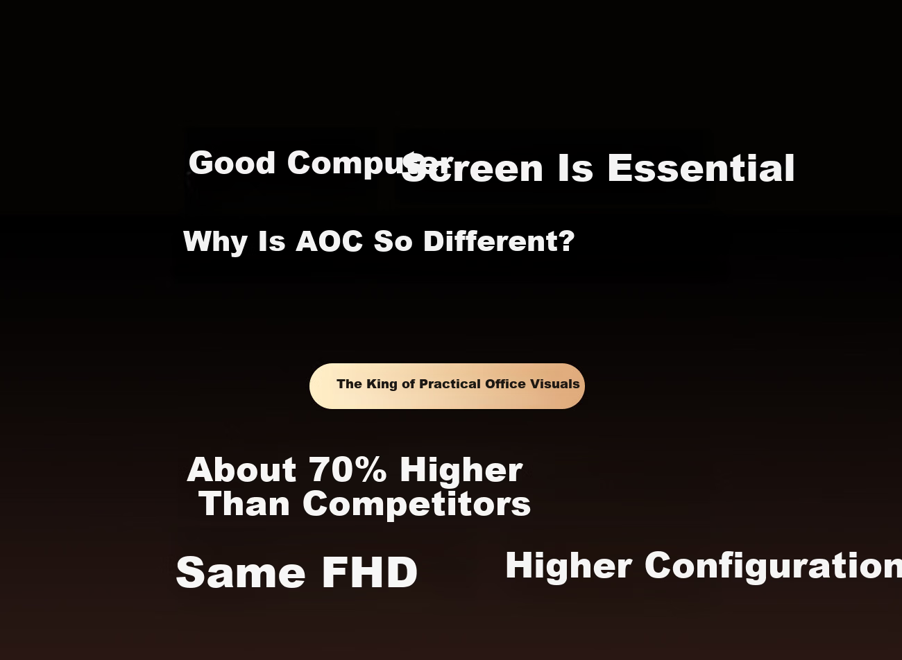 AOC 27-inch All-in-One PC HD AI Office Commercial Home Study Desktop Computer (12th Gen Core i5-12450HX, 16GB RAM, 1TB SSD, Keyboard and Mouse) 4