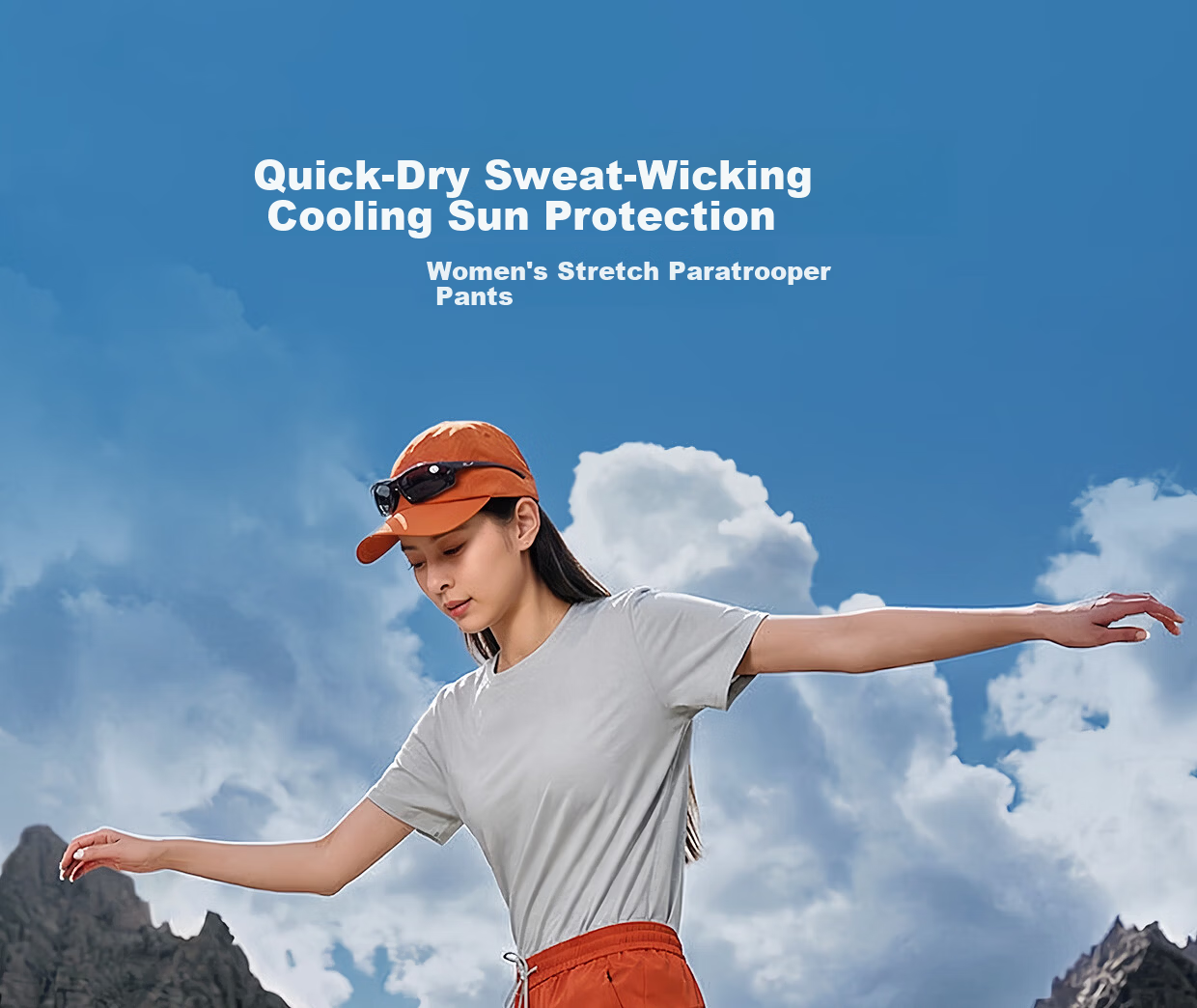 SCALER Women's Quick-Dry Outdoor Hiking Pants High Elasticity UPF50+ Cooling Sports Tactical Climbing Trousers F3507D66 2