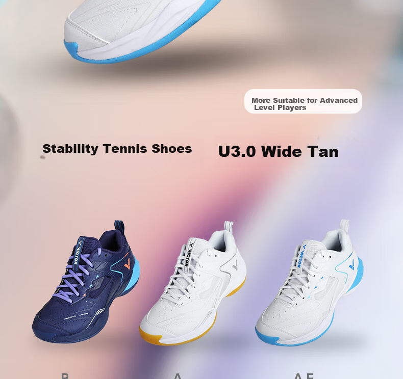 VICTOR Official Flagship Store Badminton Shoes Unisex Wide Fit Competition Training Shock Absorption Stability P9200NTD 2
