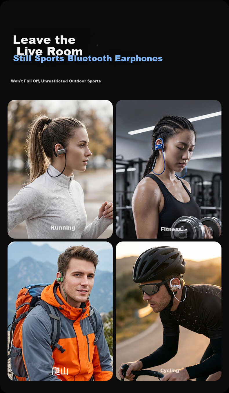 Mishuai Benlei 520 Gift Bluetooth Neckband Wireless Sports Noise-Cancelling Earphones 2026 New Model Compatible with Huawei and Apple Phones 12