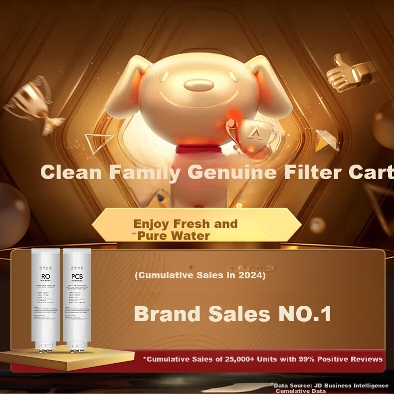 Clean Family Compatible Midea Water Purifier Filter Cartridge Baize/Pengpai/Coconut/Aurora/Galaxy MRC1878A/B/S/1975B/MRO1787D/WAH1000-04 RO Membrane 1000G 2