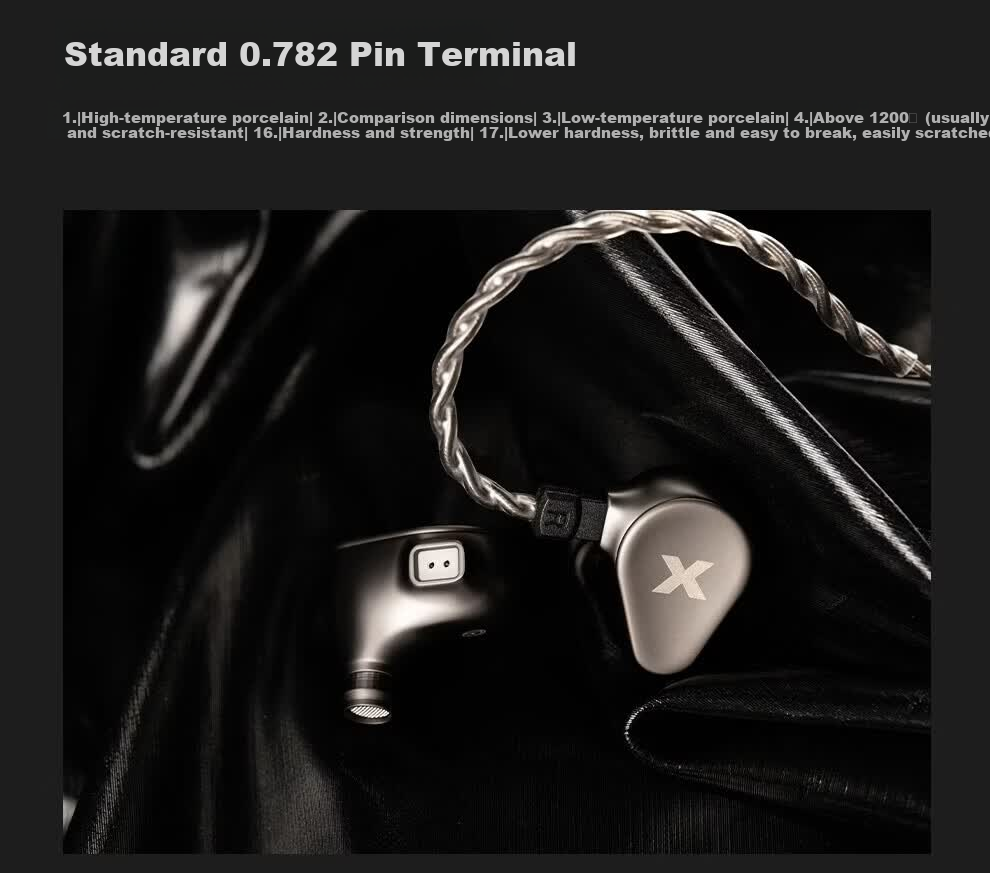 DUNU TitanX In-Ear Earphones HIFI Audiophile Entry-Level High-Quality Music Earbuds Dynamic Driver 0.78 2-Pin Connector 3.5MM Single-Ended 6