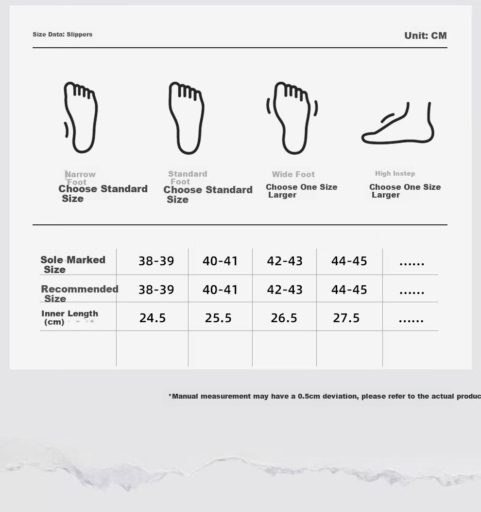 YUZHAOLIN Men's Casual Outdoor Slip-On Clog Sandals Non-Slip Thick Sole Closed-Toe Slippers 7