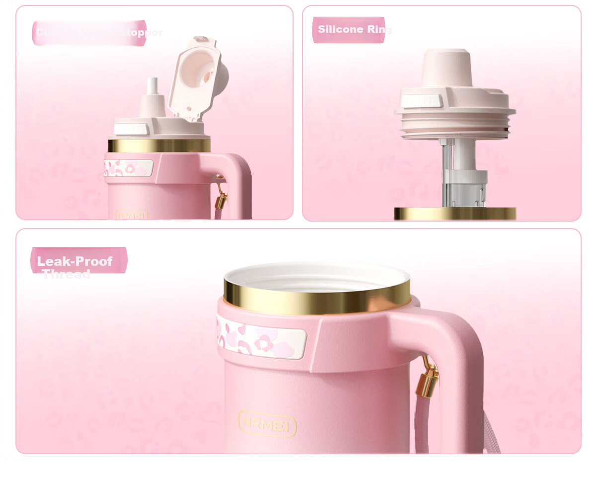 NRMEi Insulated Large Capacity Ice Tumbler 520ml Gift for Girlfriend Couples High-Value Birthday Present 22