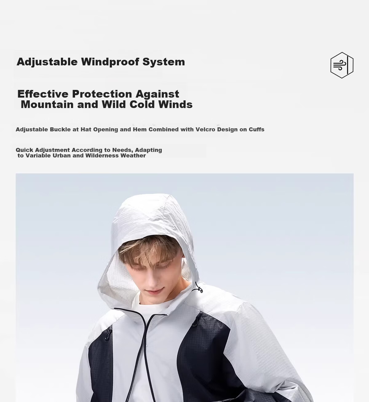 CAMEL Outdoor Sun Protection Jacket 2026 Spring Summer New Men's Breathable UV Protection Water-Repellent Sports Coat 9032 7