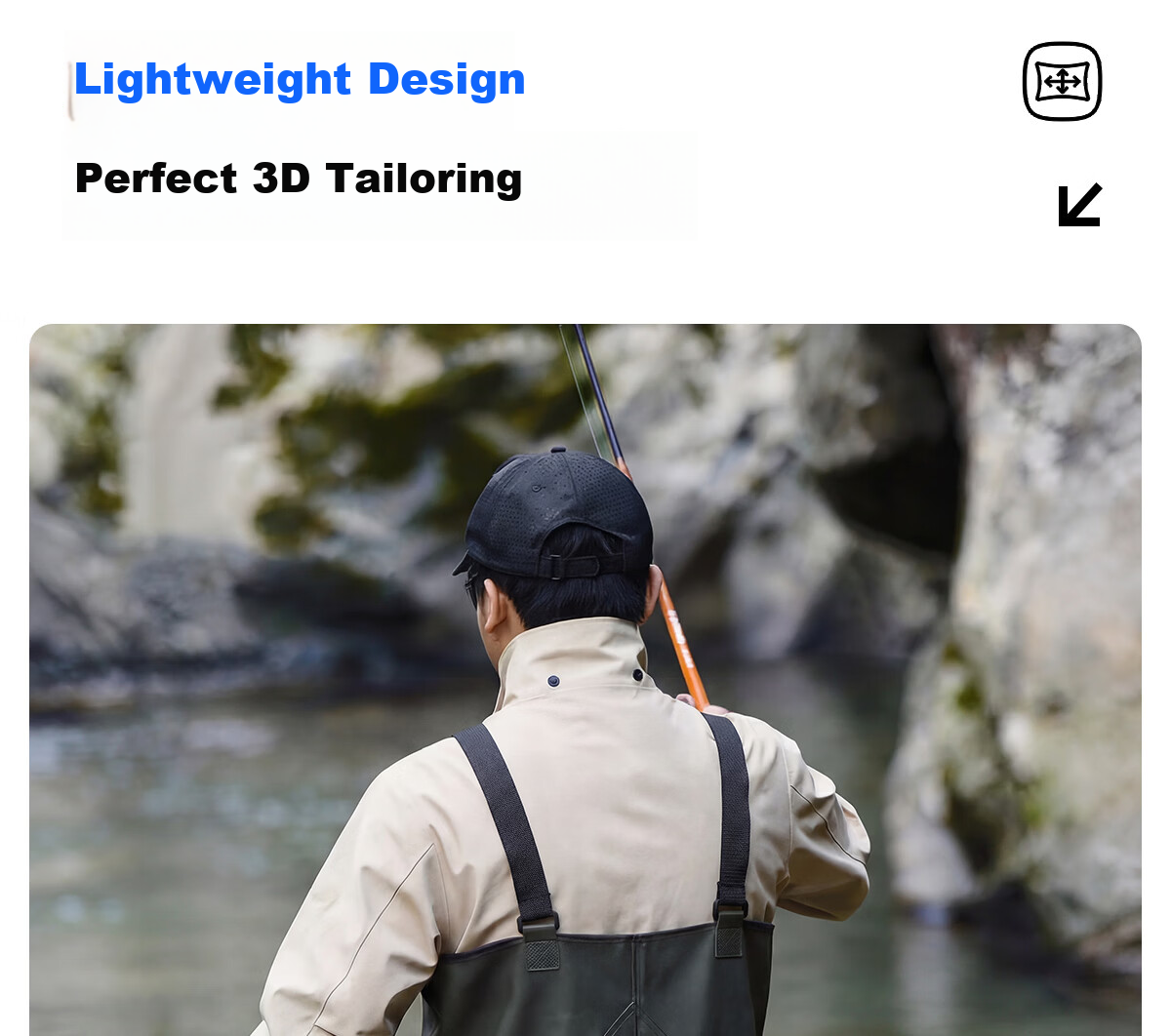 361° Adult Swim Pants Water Play Pants Creek Trekking Pants Beachcombing Pants One-piece Water Pants Water Shoes Half-body Waterproof Suit for Fishing and Beachcombing 6