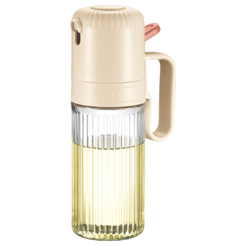SUPOR Kitchen Oil Sprayer Press-Type Oil Control Bottle Food Grade Glass Oil Spray Bottle KGF25BP10