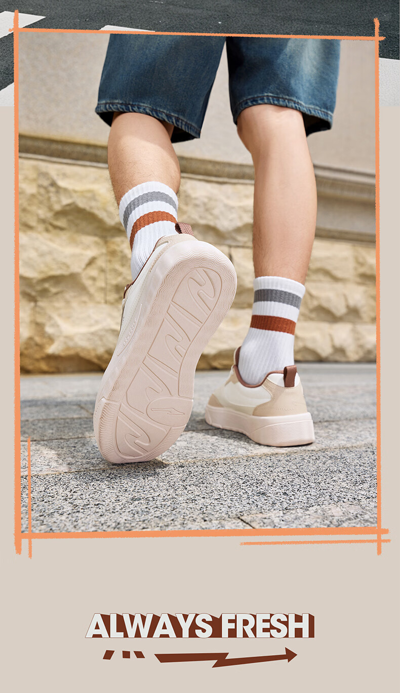 ERKE Men's Summer 2026 Breathable Casual Sneakers Sports Shoes Feiyan 2 7