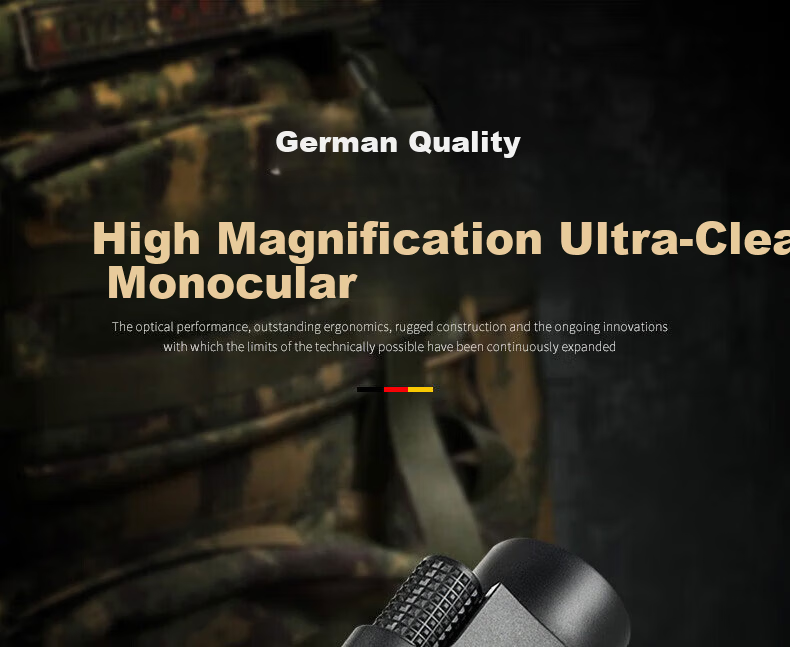 CURB Monocular Telescope High-Power Military Night Vision 8000 Professional Portable Birdwatching with Phone Connectivity for Adults 1