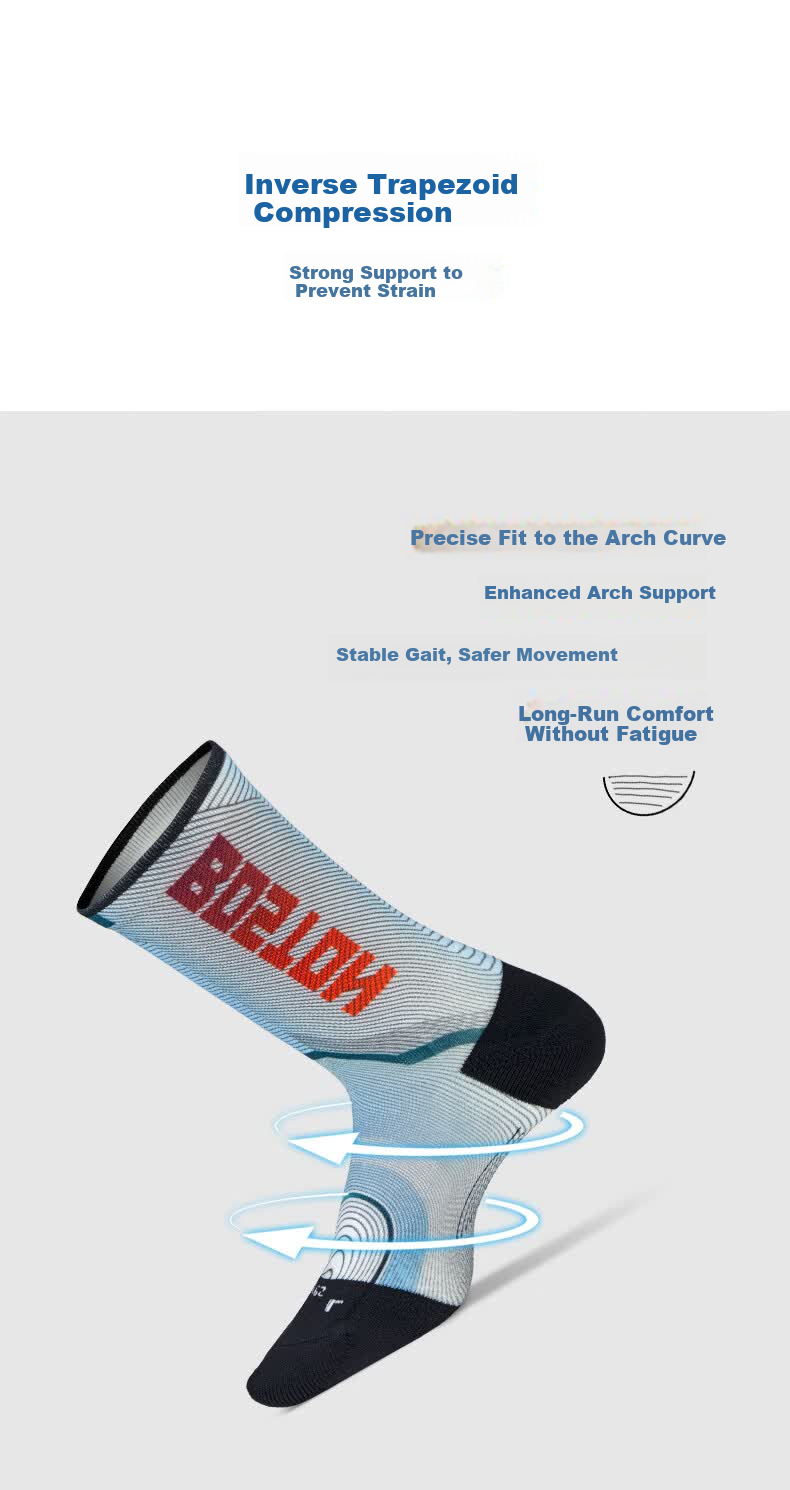 Feetures Fei'ou Sports Quick-Dry Socks, 2026 London Olympics Limited Edition Low-Top Cushioning Athletic Quick-Dry Socks 4
