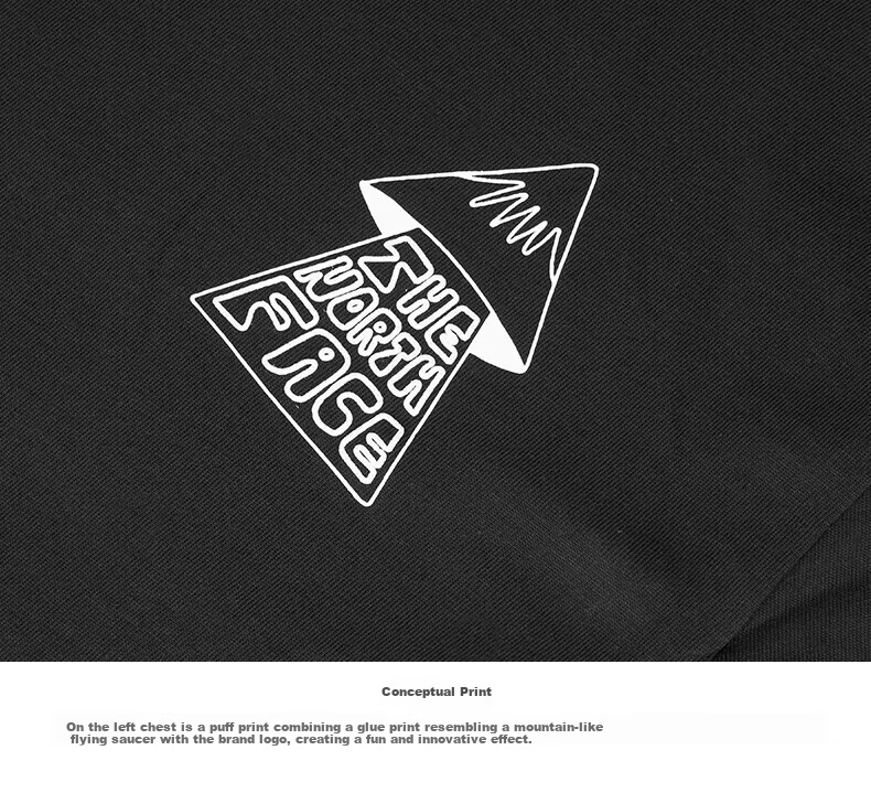 The North Face Unisex Summer GRAPH Outdoor Sports Casual Printed Comfortable Breathable Crew Neck Short Sleeve T-Shirt 8GVR 3