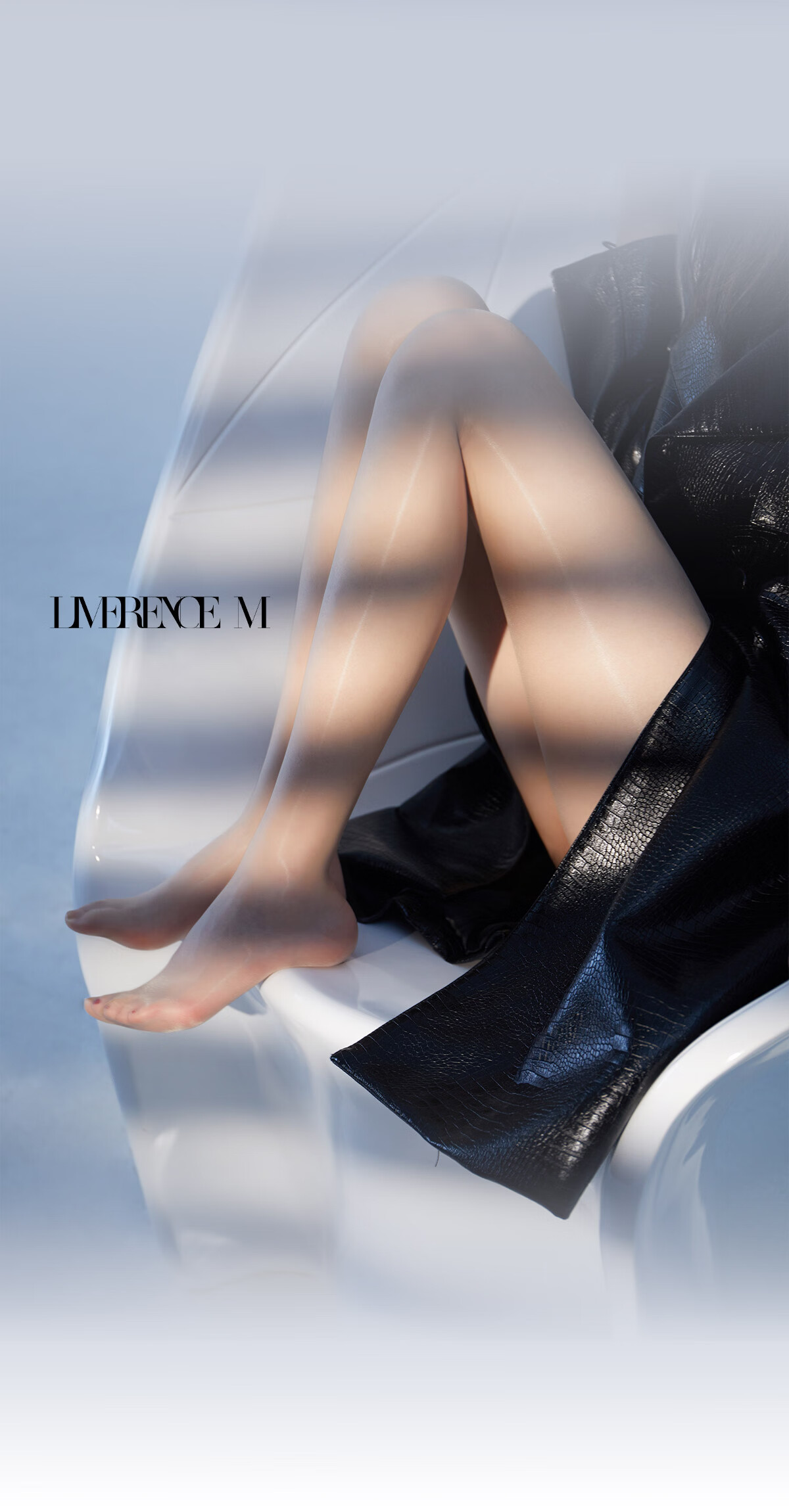 Limerence M [Jiguang] Ultra-Thin Silk Stockings, Smooth And Slip-On, Sexy Shiny Black Pantyhose, Summer Sheer Women's Tights for Dates 5
