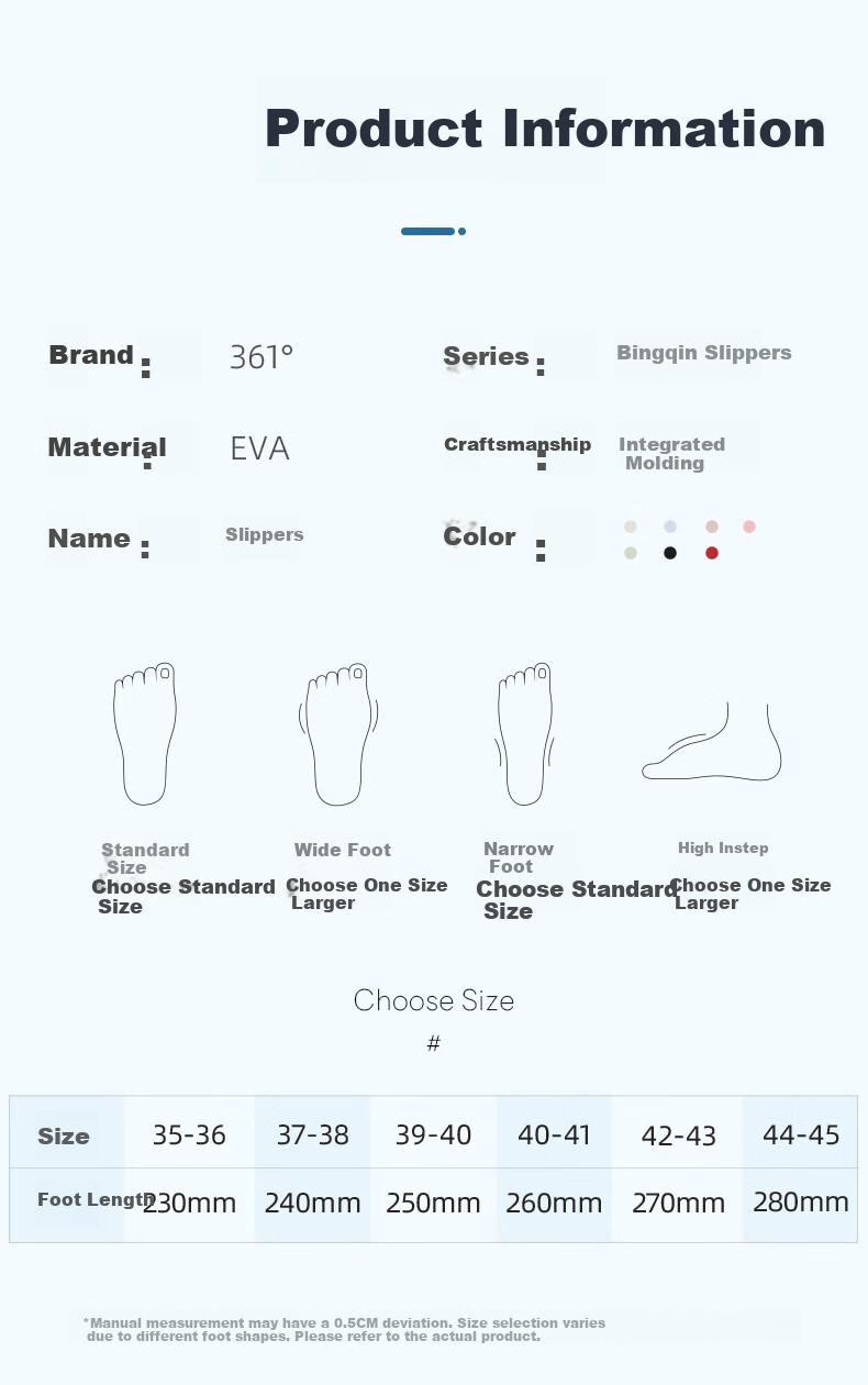361° Ice-Cool Platform Slippers for Women, Summer Comfortable Non-Slip EVA Slide Sandals, Ladies Indoor Casual Home Slippers 13
