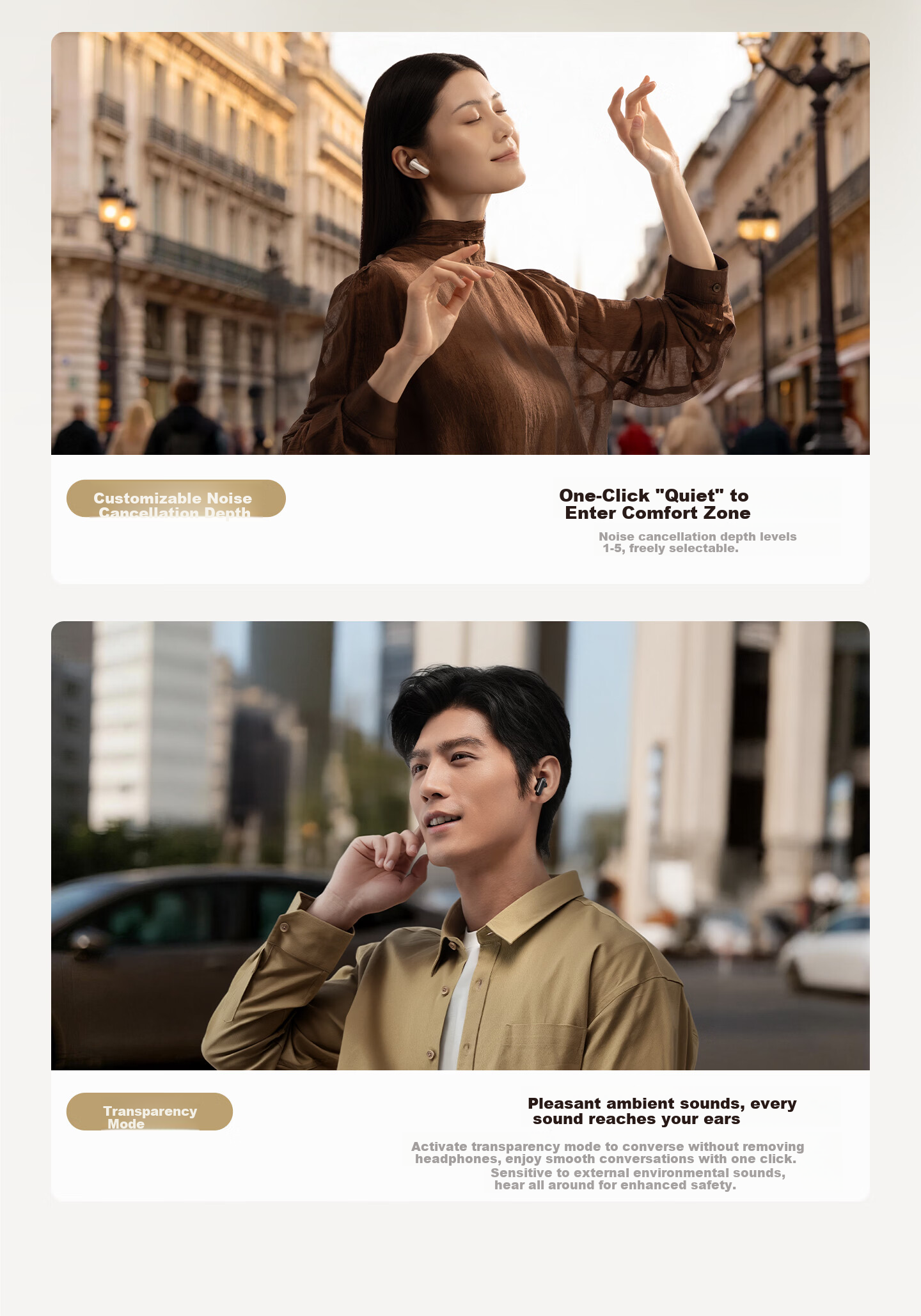 Baseus MS1 2026 Latest Semi-In-Ear Flagship Noise-Cancelling AI Bluetooth Wireless Earphones Dolphin Comfort Wing -52dB Wideband Noise Cancellation Lossless Sound Quality Gift 4