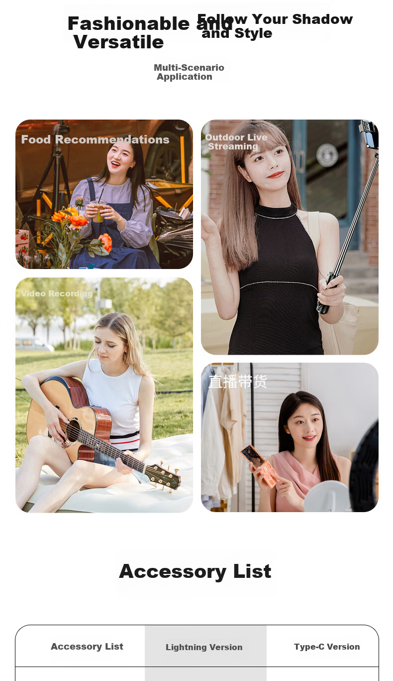 SHISUO A6 Wireless Lavalier Microphone for Live Streaming, Mobile, Computer, Camera, Recording, Outdoor Interview, Noise Reduction, TikTok Karaoke, Short Video Equipment, Multiple Versions Available 11