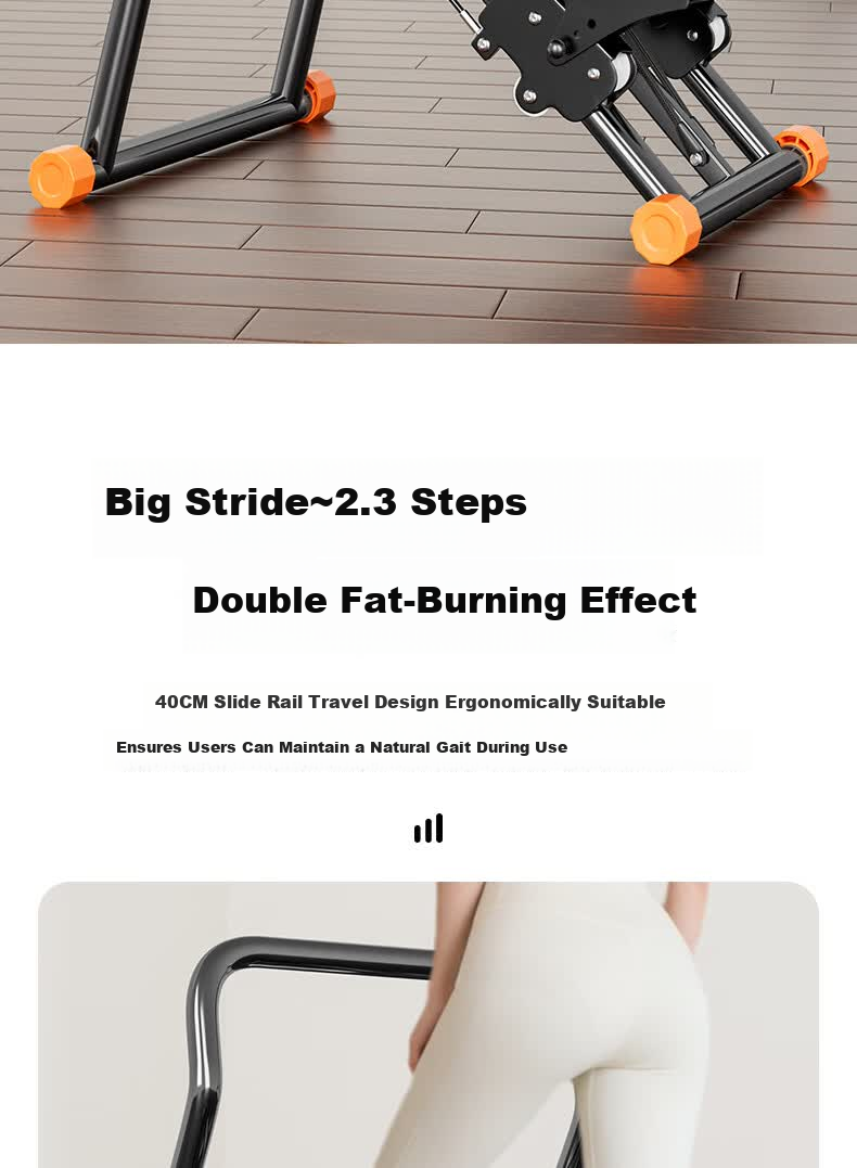 HUAYA Multifunctional Stair Climber Home Silent Foldable Stepper Stair Climbing Fitness Equipment 7