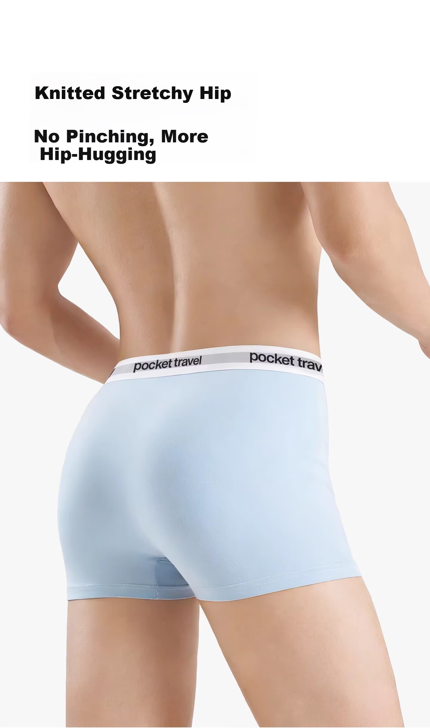 Pocket Travel Disposable Underwear for Teen Boys and Girls, Cotton, Women's and Youth, 5-Pack, Size L (100-130 lbs) 15