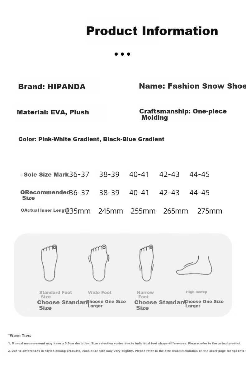 HIPANDA Women's Short Rain Boots, Slip-On Waterproof EVA Outdoor Fishing Wear-Resistant Beach Sandals 7