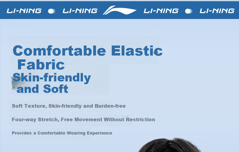 Li-Ning Men's Quick-Dry T-Shirt Short Sleeve Summer Breathable Ice Silk Casual Loose Running Basketball Sports Fitness Quick-Dry Shirt 11